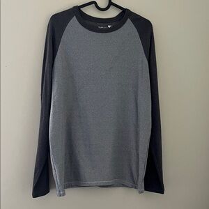 Tuff Mens Long Sleeve Raglan Shirt